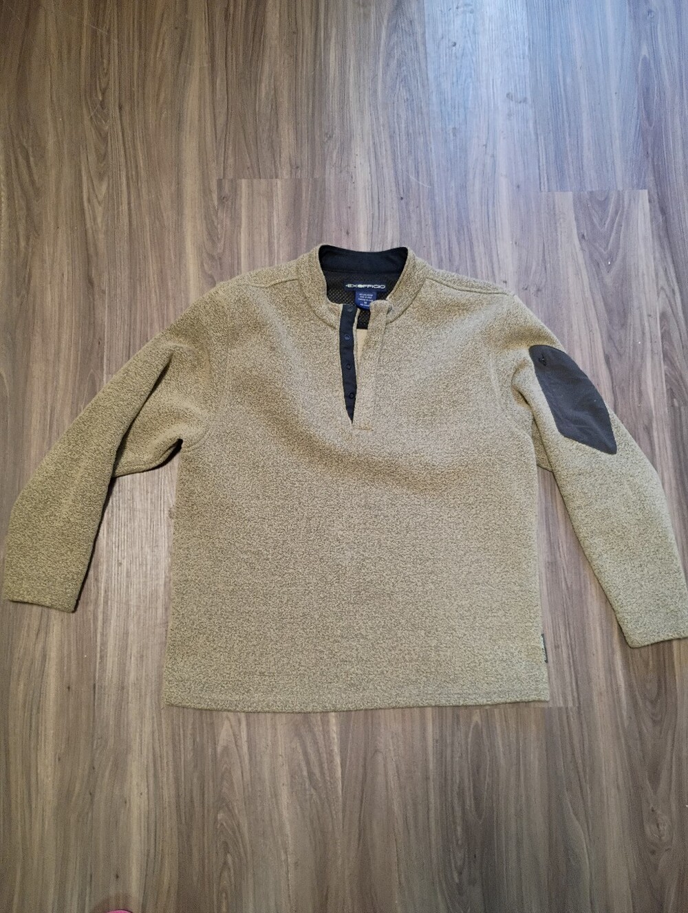 Exofficio 1/4 Button Up Fleece Pullover Sweater
